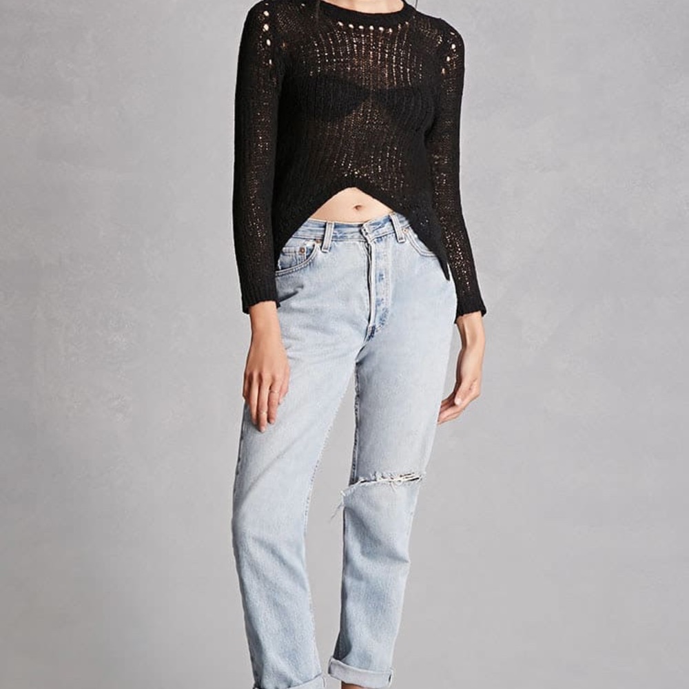 💞EUC/Leslie Open Knit Sweater - Picture 7 of 7